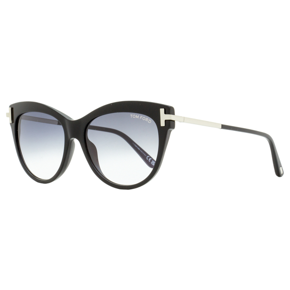 Tom Ford Accessories - Tom Ford Cat Eye Sunglasses TF821 Kira 01B Black/Palladium 56mm FT0821